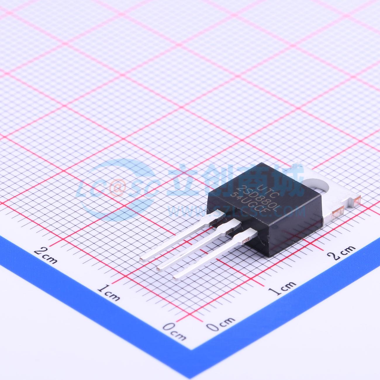 2SD880L-TA3-T UTC(友顺) TO-220 三极管 现货