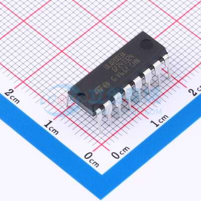 ULQ2003A ST(意法半导体) DIP-16 达林顿晶体管阵列 现货