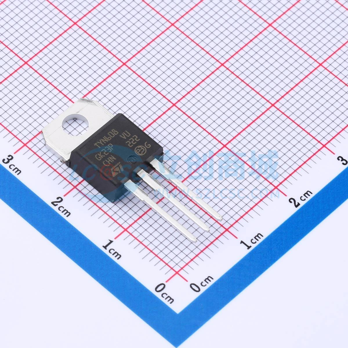 TYN608RG ST(意法半导体) TO-220AB 晶闸管(可控硅)/模块 现货