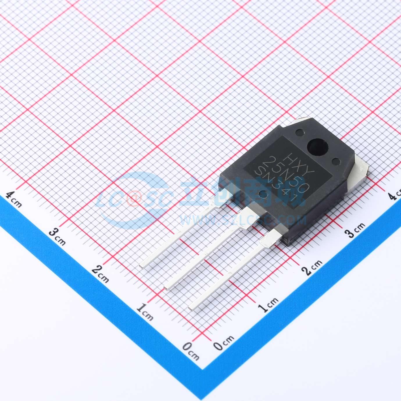 25N50 HXY MOSFET(华轩阳电子) TO-3P 场效应管 现货