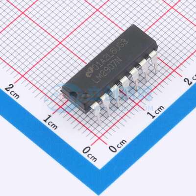 LM2907N/NOPB DIP-14 全新原装 TI(德州仪器)