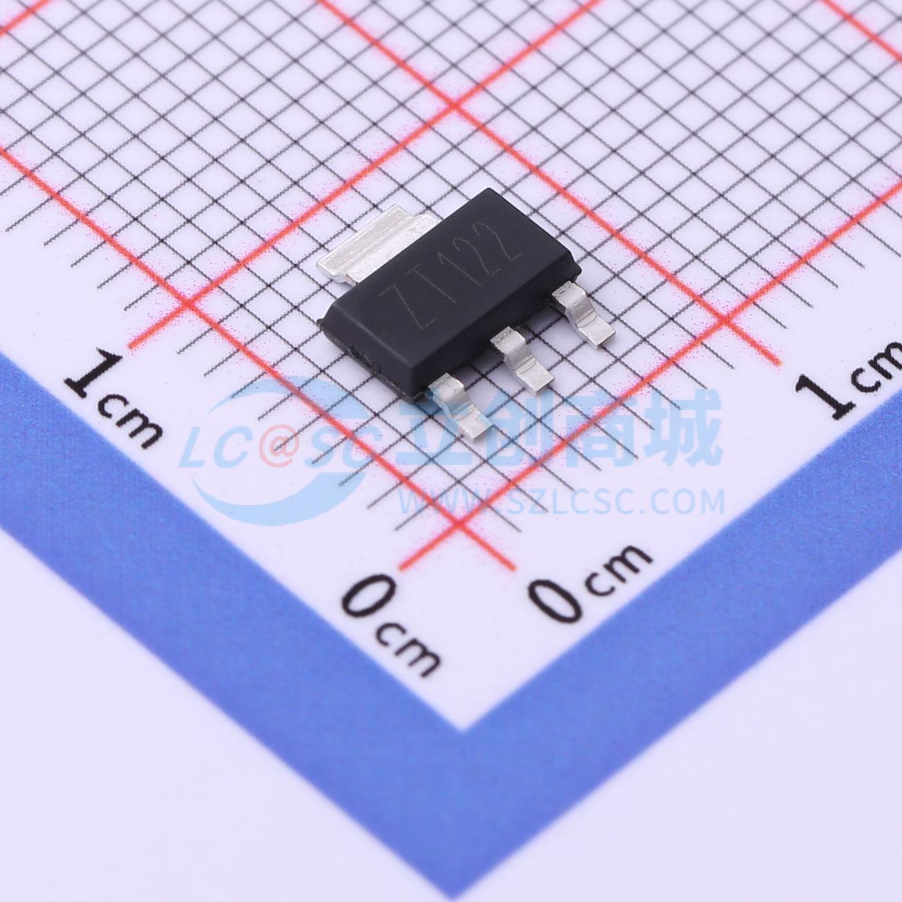 CZT122 CJ(江苏长电/长晶) SOT-223-4 三极管 现货