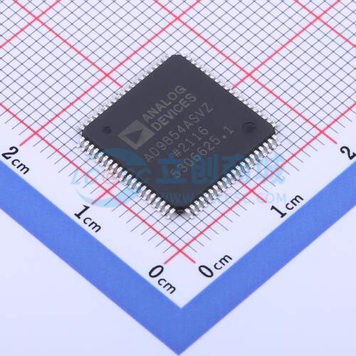 AD9854ASVZ TQFP-80-EP(14x14) 全新原装 ADI(亚德诺)