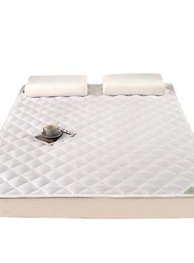 滑水止202222酒店软床垫宾家用床护垫磨毛白色绗缝床垫馆保护洗垫