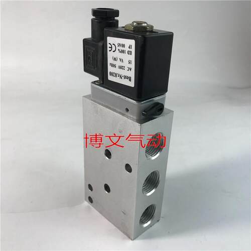 无锡F5210板式电磁阀F5250二位五通气动换向阀F5230贴面