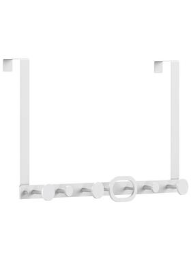 不锈钢免无打门后挂钩5c物m厚门MJ-6999超长款孔静音痕卧室衣服收