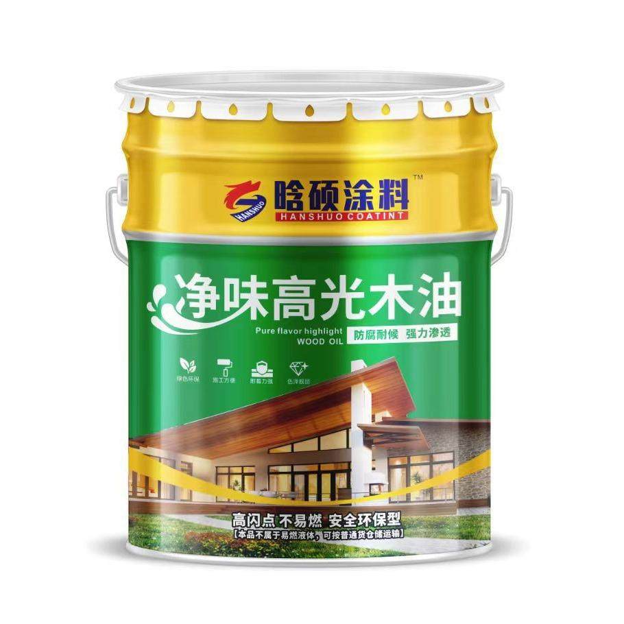 防腐木油翻新保养木家具透明漆户外木制品防晒防水改色木器漆涂料