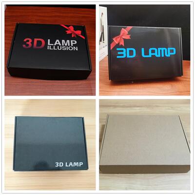 2026变新款卡通兔子3335七彩渐3D灯控LED视觉渐变装饰床触头灯333