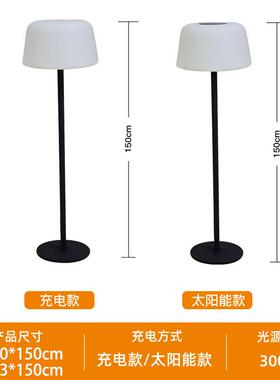 太阳能落地小灯28348花园灯防水户LD现代简约E遥控外庭院台灯夜灯