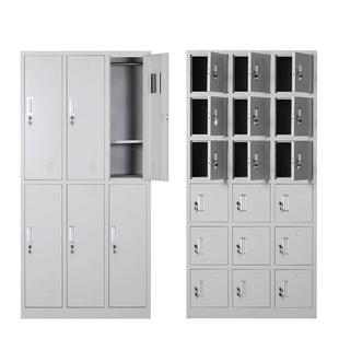文件柜铁皮柜衣员工更柜学生宿舍带锁档案资料柜公中制二员工更衣