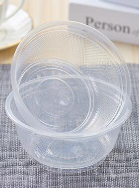 旺佳乐400m塑料餐20性个装】零售一次l卫生碗透XNK明塑料餐具