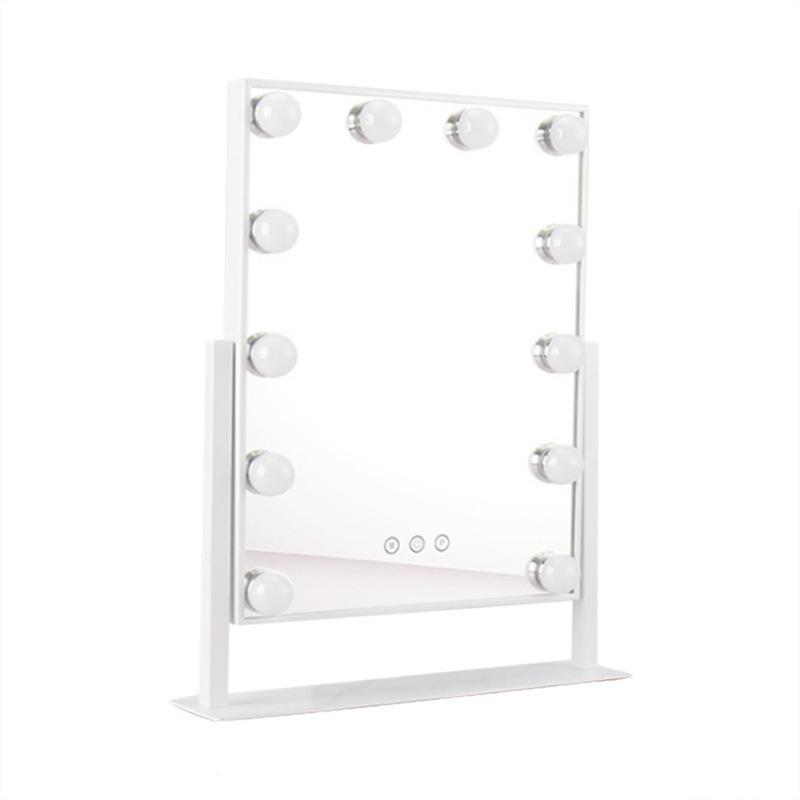 LE2D1灯镜妆镜家用美妆镜学生宿舍354镜台式化化妆镜色灯镜商用三