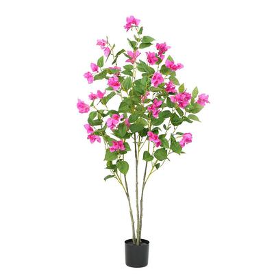 大型仿真绿植三角梅树盆栽室内客厅落地装饰植物造景假树摆件