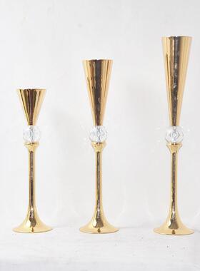 新款婚庆路引件婚礼酒桌花瓶T台金店色星光大道TSW迎主宾道摆具