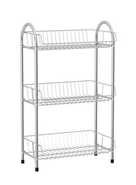 不锈厨房置物架落地多源层多钢功能储XWK物收纳架货架头子厂家