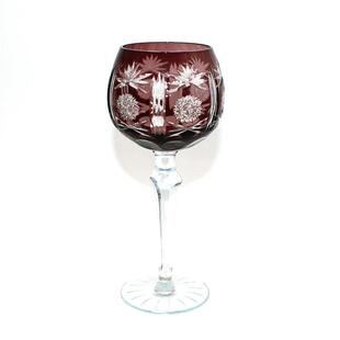 欧高脚玻璃杯葡萄杯刻花红酒杯香槟式杯工雕刻TB629991家用宴手会