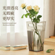 醒花桶透明亚克力花店专用花瓶深水养花桶家用鲜花大号法式 醒花筒