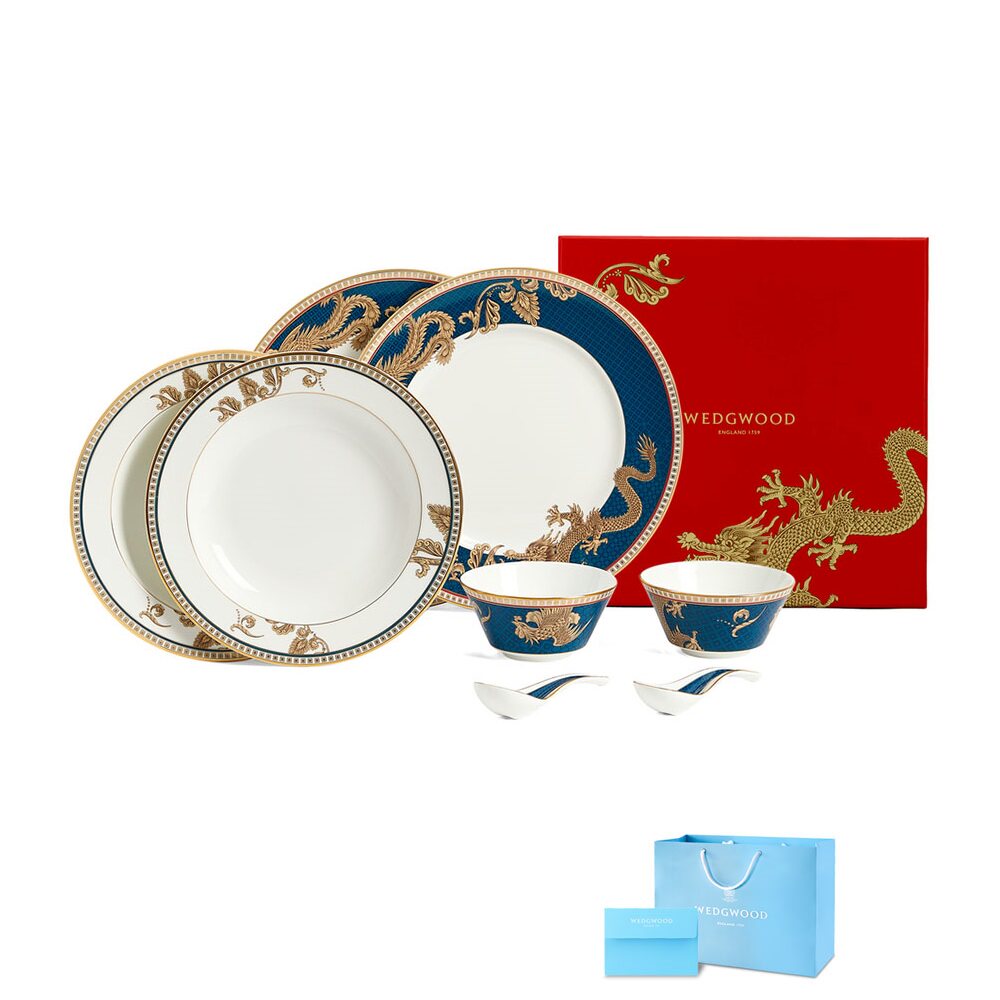 WEDGWOOD威基伍德龙年餐具套装图片