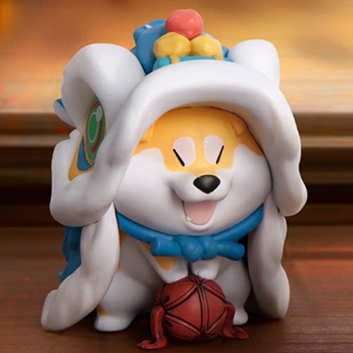 阿柴枸杞小守护盲盒柴犬狗狗女孩可爱学生生日礼物摆件手办公仔