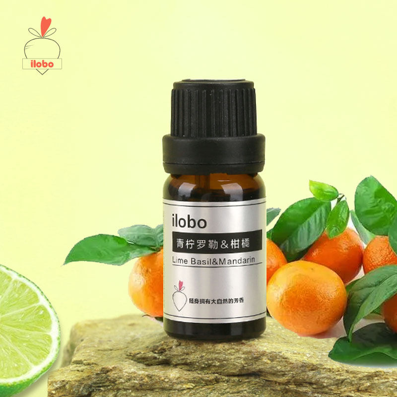 lime basil青柠罗勒与柑橘香薰精油香水香氛加湿器扩香ilobo 10ml