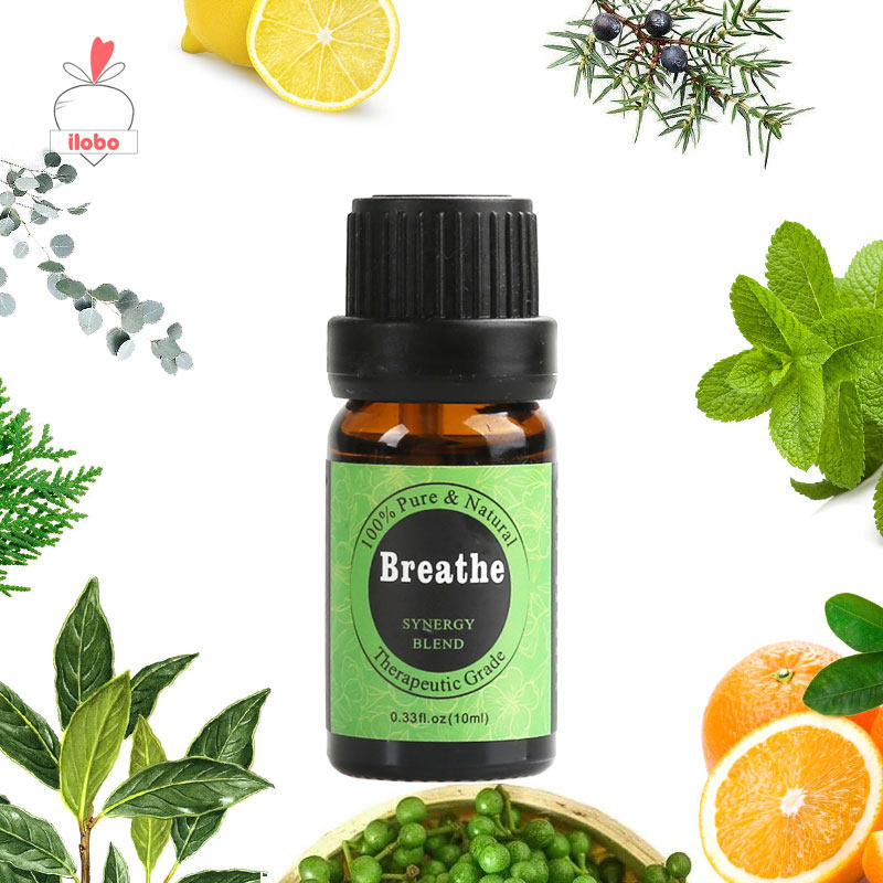 breathe自由呼吸香薰精油加湿器扩香香芬复芳清新空气ilobo 10ml