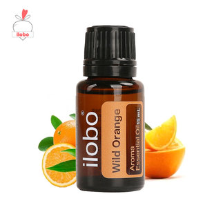 意大利野橘Wild Orange芳疗精油单芳有机植物凝神香薰15ml ilobo