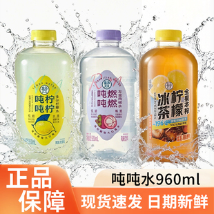 盒马鲜生吨吨燃燃左旋肉碱水960ml*2瓶吨吨水饮料健身电解质水