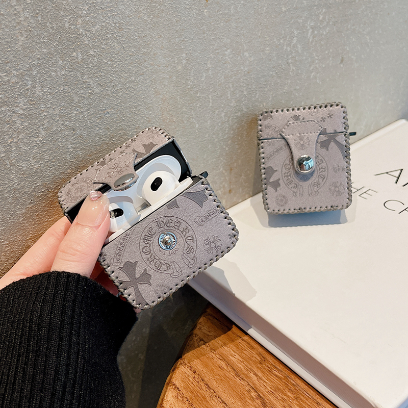 克罗连体皮套airpods保护套