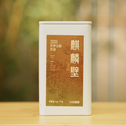 [学茶严选]2026 年 麒麟壁龙头山荒野古树贡眉 一级