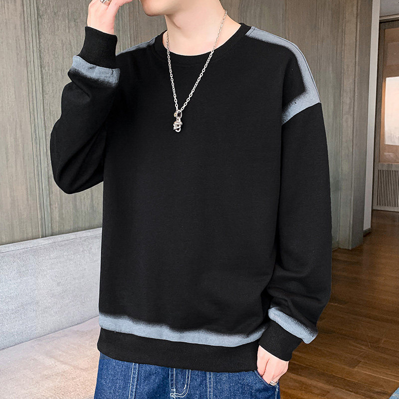 2022秋冬季新款男士卫衣休闲百搭青年帅气长袖T恤圆领男装卫衣