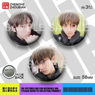 杨昊铭周边应援吧唧胸章胸针马口铁徽章谷子生日礼物来图定制