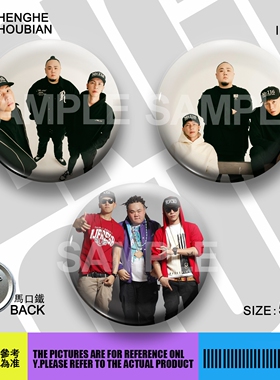 顽童mj116周边应援吧唧胸章胸针马口铁徽章谷子生日礼物来图定制