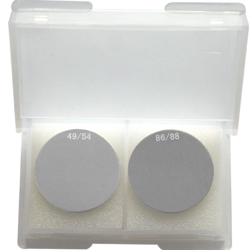 巴氏硬度计表窗表框玻璃片标准硬度测试块934-1/HBA-1硬度计配件