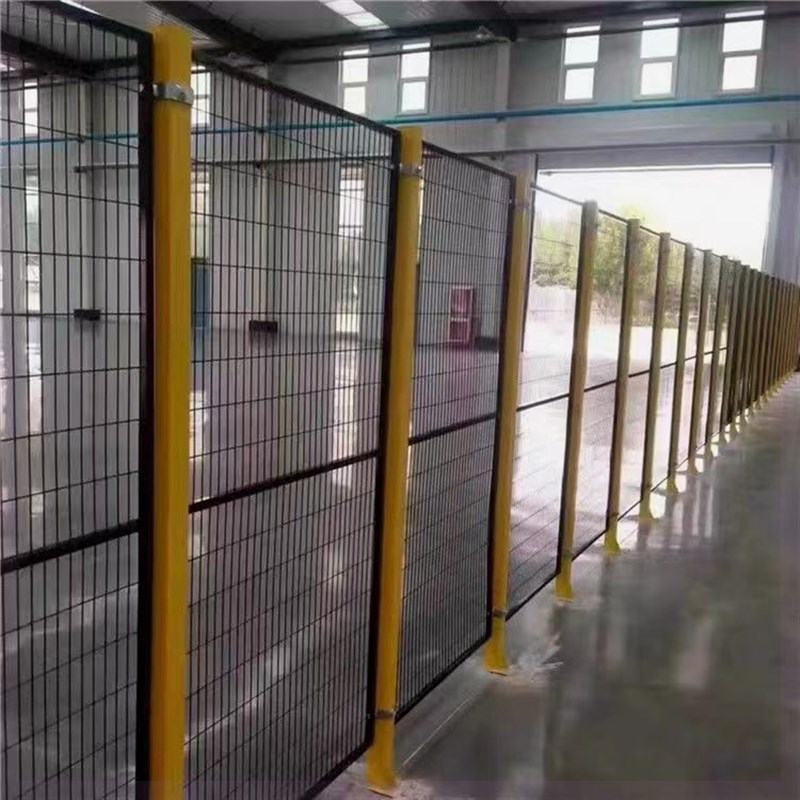 无缝车间隔离网护栏工厂仓库隔断网机器人围挡智能设备围栏护栏网