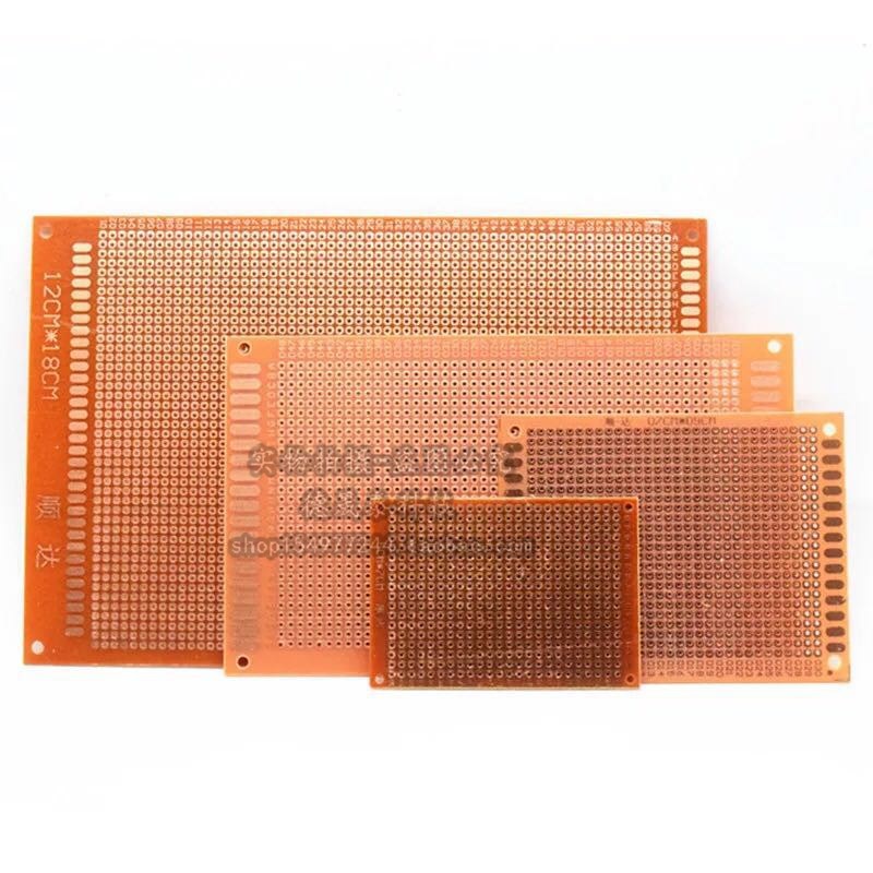 万用板 电木万能洞洞板PCB线路板 5x7cm/7x9/9*15/P12*18/15*18cm