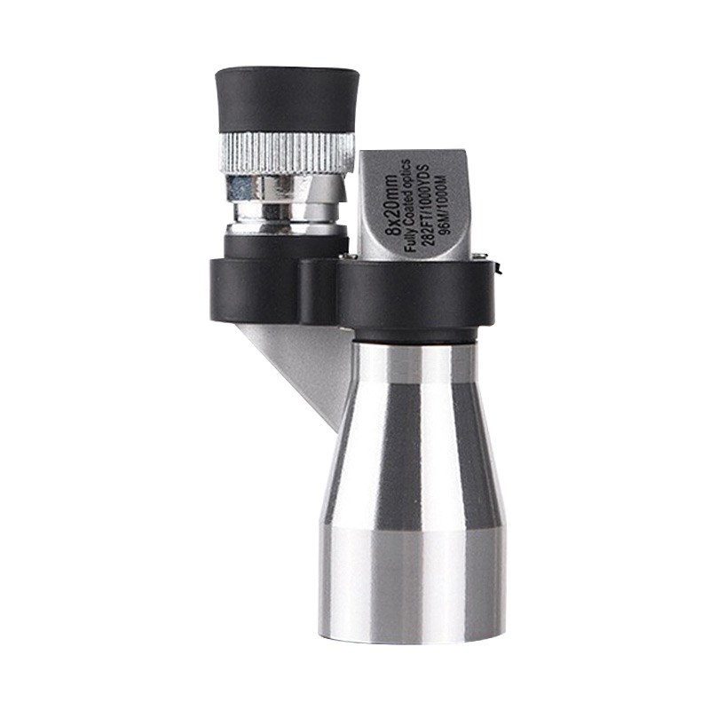 户外单筒拐角望远镜钓鱼观鸟儿童袖珍望眼镜学生解压神器迷你夜视