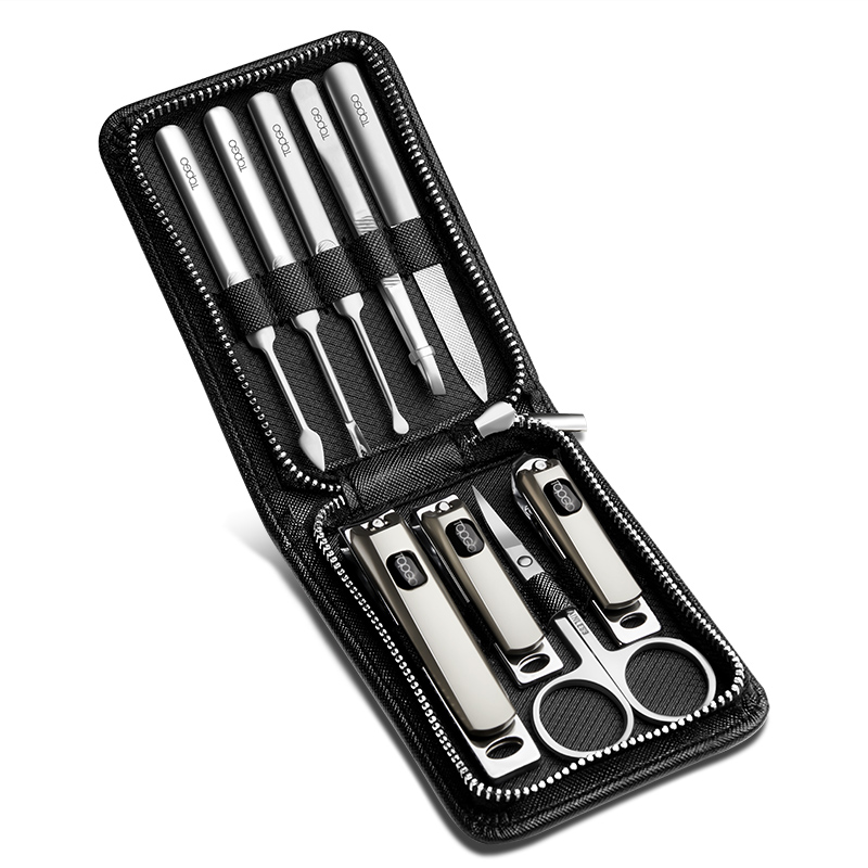 Topgo指甲刀套装家用指甲剪指甲钳男士修脚工具耳勺