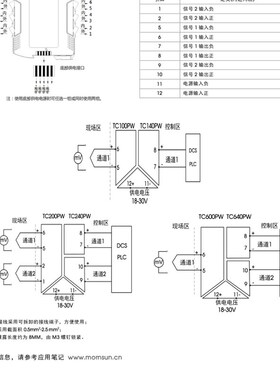 TC100PW/TC140PW 高品质隔离变送器 可编程热电偶隔离器 全新原装