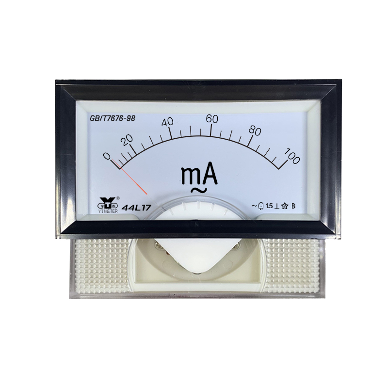 44l17-a交流电流表毫安表10MA/20A/30A/50/400/5A指针带黑框仪表