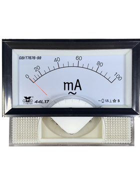 44l17-a交流电流表毫安表10MA/20A/30A/50/400/5A指针带黑框仪表