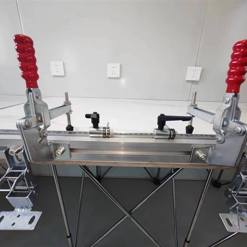 厂家直销锯台配件靠山专用稳固压料器固定式压板器推板器神器压钳