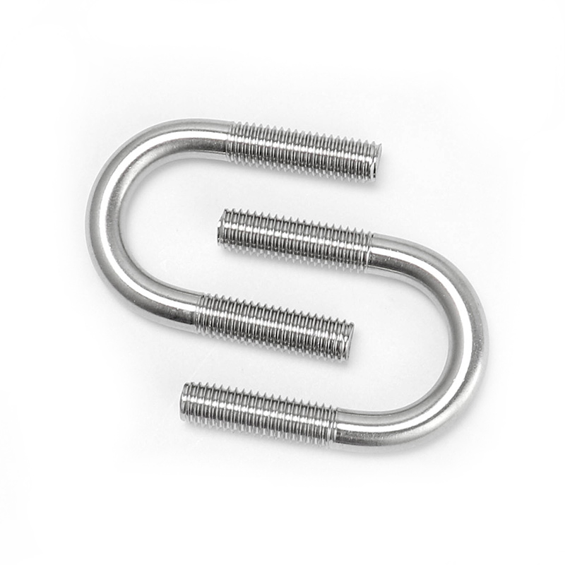 M12M16M20Mk24 304不锈钢U型卡U形螺丝U型螺栓U型管卡U码三角直角
