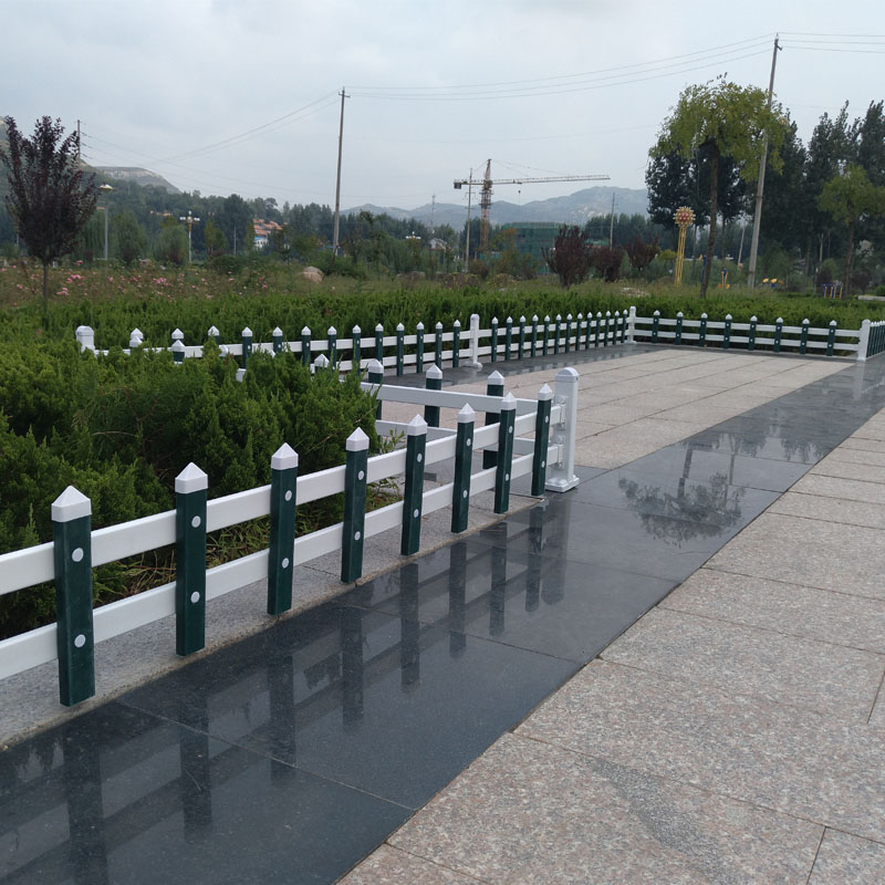 赠立柱pvc护栏庭院塑钢花园篱笆幼儿园户外菜园栏杆草坪围栏栅栏