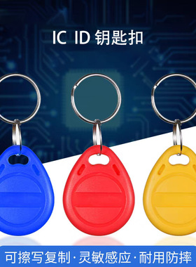 IDIC芯片门禁卡可重复擦写空白卡复制卡H-125-5577-CUID钥匙扣