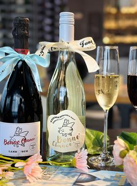 意大利Bonne Chance好运小金猪莫斯卡托低度起泡葡萄酒女士送礼酒