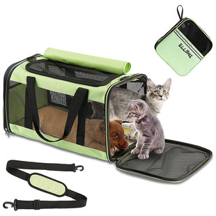 超大容量折叠猫包可收纳宠物外出包牛津布手提猫包