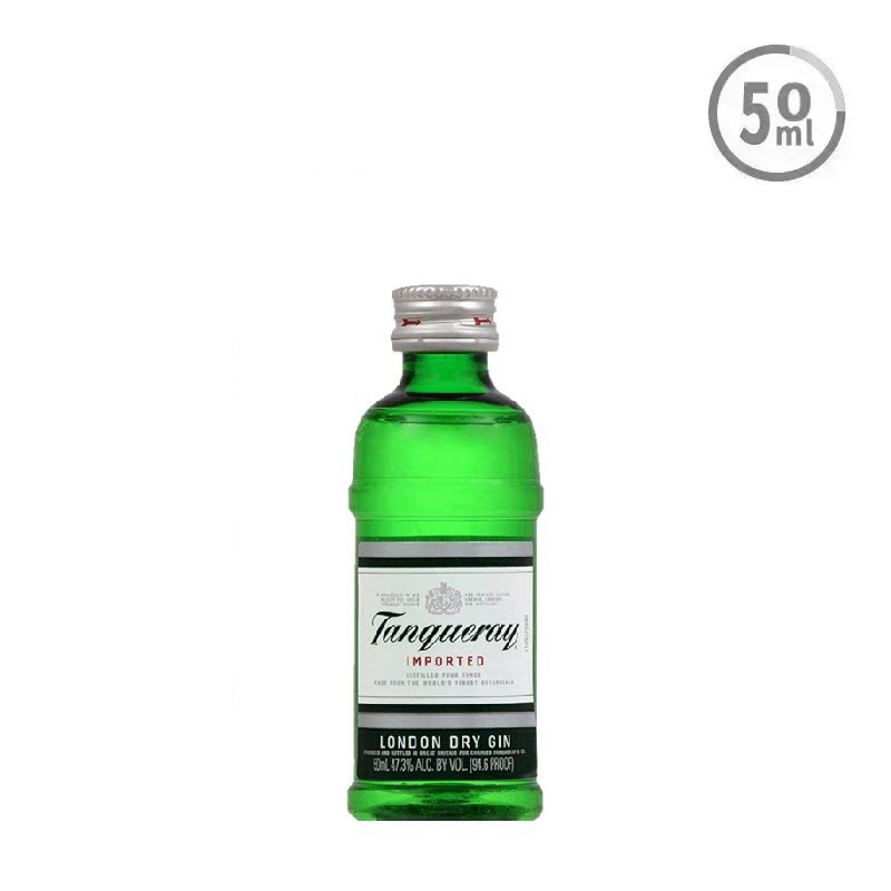 Tanqueray添加利伦敦干味金酒洋酒便利店调酒小酒办小酒伴50ml