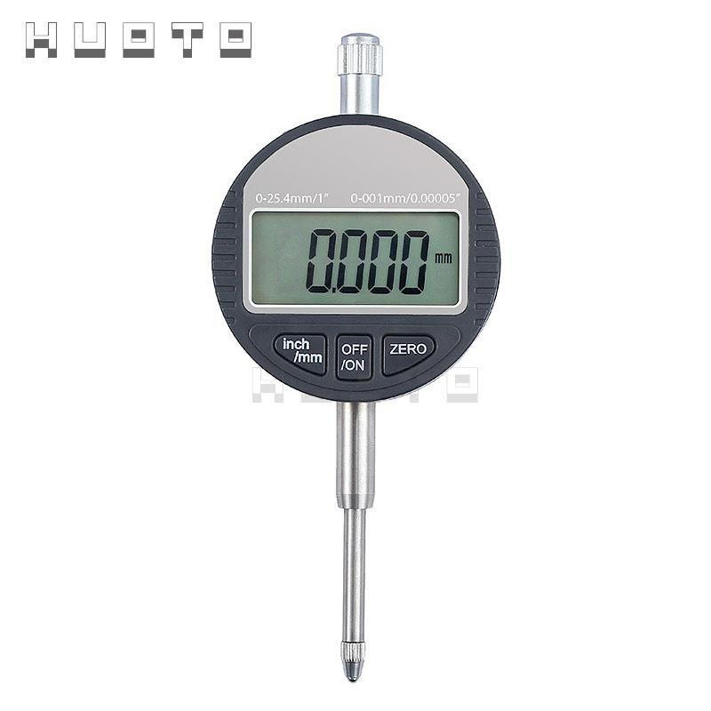 0-12.7mm电子数0百分表0.1m千分表深度测量m指示表精度0.显001mm