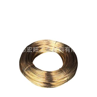 H65铜丝硬线软丝H62H65T2biy手工黄铜紫铜线0.1mm-3.0mm直销