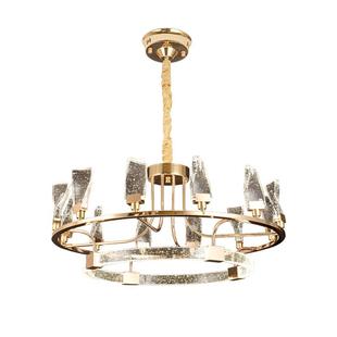 欧式 铝材枝意型吊灯轻厅奢卧室餐房吊灯吧台服饰店创吊灯 间铁